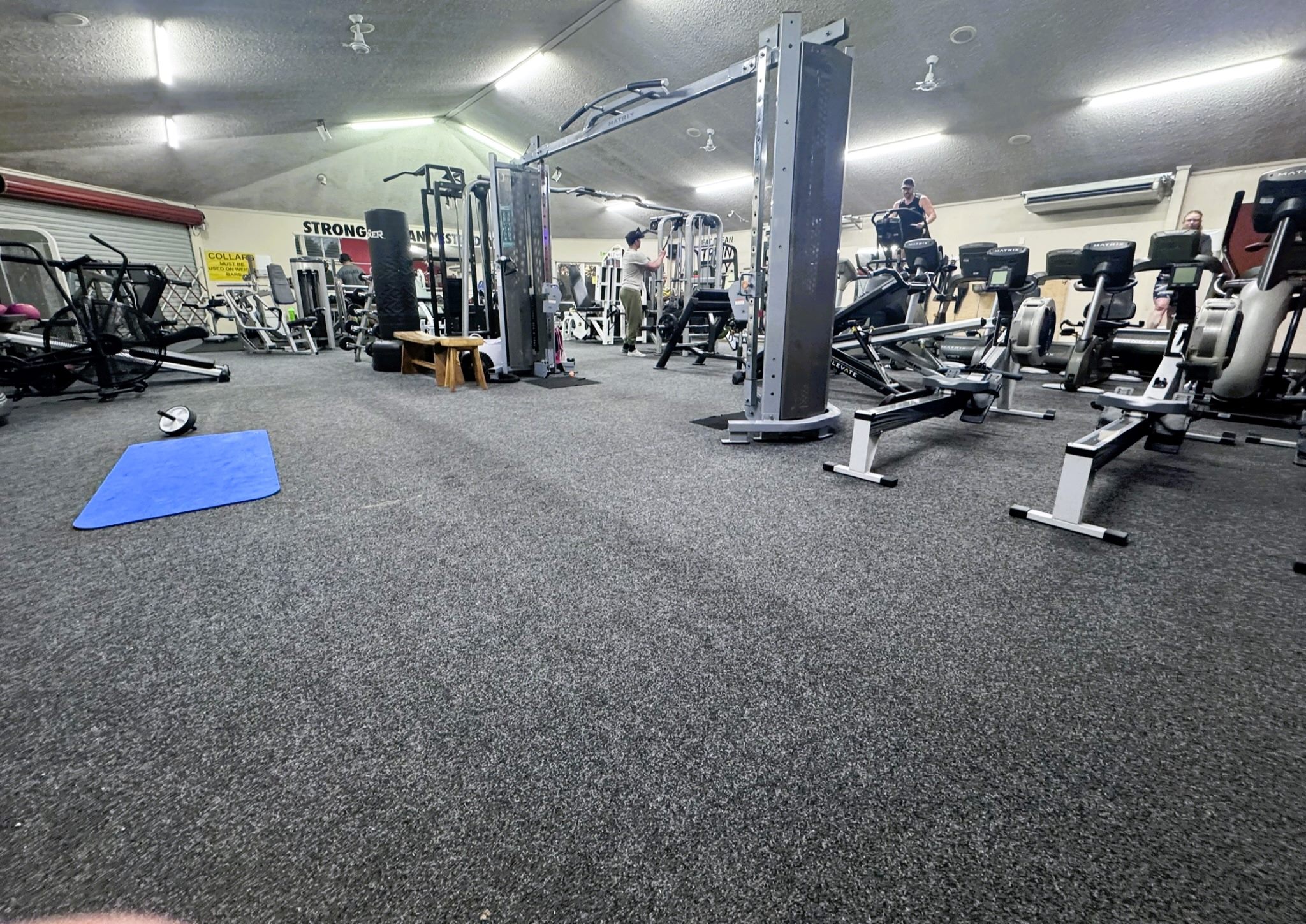 Inside Otorohanga Health & Fitness — training floor